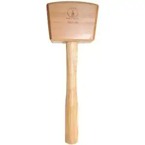 Holzhammer Ulmia 300-1 / Schreinerklüpfel 300-1 mit Schlagkopf aus Rotbuchenholz