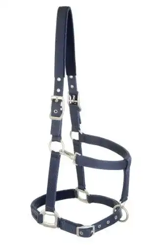 Halfter Schockemöhle Sports Memphis in Navy für Ponys