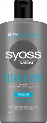 Syoss Men Clean & Cool Shampoo für Männer 440 ml