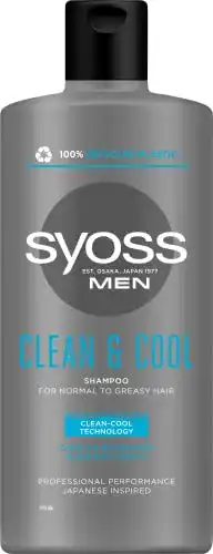Syoss Men Clean & Cool Shampoo für Männer 440 ml