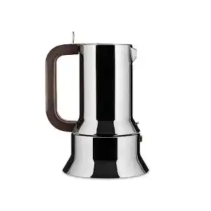 Alessi Espressokocher 9090/M Design aus Edelstahl für 10 Tassen