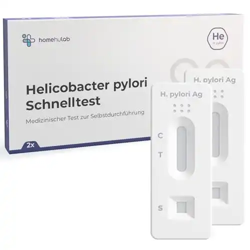 Helicobactertest Homehulab 2x Helicobacter Pylori Schnelltest