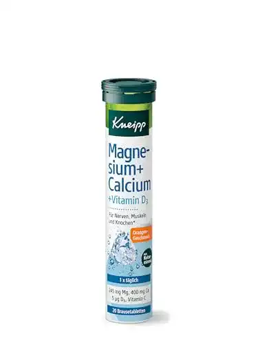 Magnesium-Brausetabletten mit Calcium und Vitamin D3 von Kneipp
