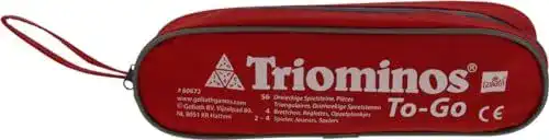 Triomino Triominos to Go 60672 Gesellschaftsspiel für Kinder