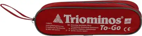 Triomino Triominos to Go 60672 Gesellschaftsspiel für Kinder