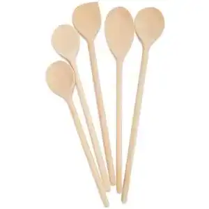 Kochlöffel Set Sohfa aus Buchenholz – 5er Set für die Küche