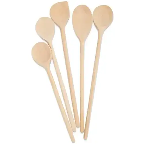Kochlöffel Set Sohfa aus Buchenholz – 5er Set für die Küche