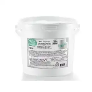 Fondant Carma Massa Ticino Tropic Roll, 7 kg, weiß