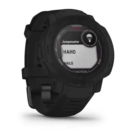 GPS-Uhr Garmin Instinct 2 Solar Tactical GPS-Smartwatch mit Solar-Akkulaufzeit