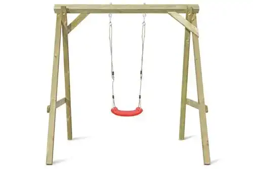 Schaukelgestell Holz Gartenpirat für Kinder – TÜV geprüfte Outdoor Schaukel