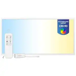 LED-Panel 120×60 cm dimmbar mit Fernbedienung