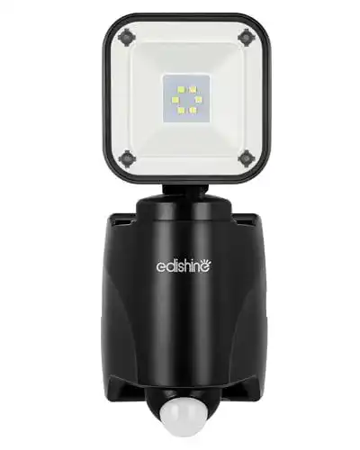 Bewegungsmelder mit Batterie für LED Strahler von EDISHINE