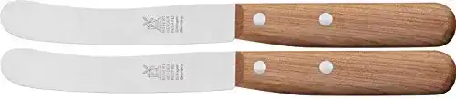 Windmühlenmesser Frühstücksmesser 2er Set aus rostfreiem Stahl