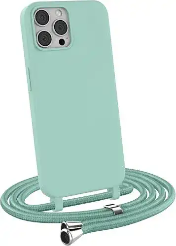 iPhone 12 Hülle mit verstellbarem Band von Mygadget für iPhone 12 und 12 Pro