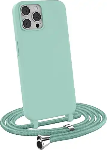 iPhone 12 Hülle mit verstellbarem Band von Mygadget für iPhone 12 und 12 Pro