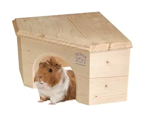 Meerschweinchenhaus Resch aus Massivholz für Heimtierbedarf