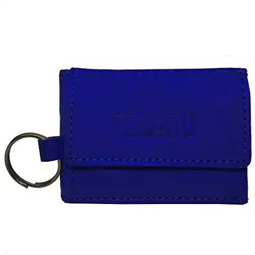 Mini-Geldbörse flevado – Handgefertigte Geldbörse aus Leder mit RFID-Schutz