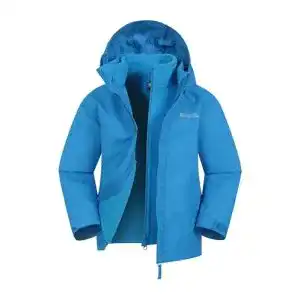 Outdoorjacke für Kinder von Mountain Warehouse – 3-in-1 Regenjacke