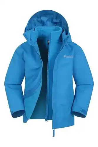 Outdoorjacke für Kinder von Mountain Warehouse – 3-in-1 Regenjacke