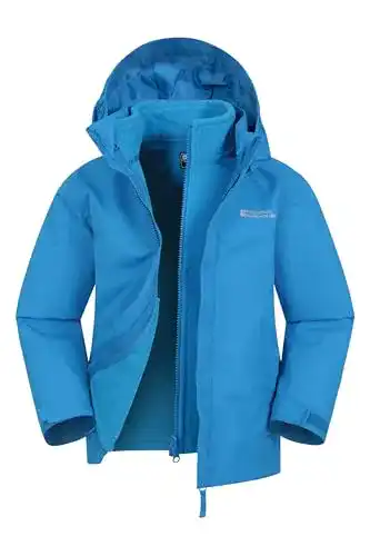 Outdoorjacke für Kinder von Mountain Warehouse – 3-in-1 Regenjacke