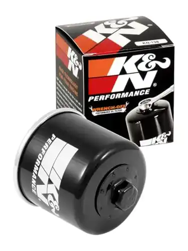 Motorrad Ölfilter K&N für verschiedene Motorradmodelle