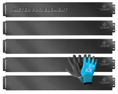 Rasenkante Kesser Beetumrandung 5m inklusive Handschuhe