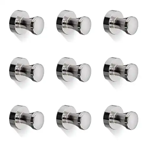 Neodym-Magnet Haken Set von Navaris 9 Stück für Grill und Haushalt