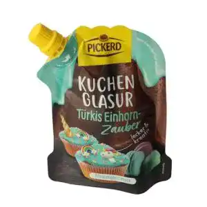 PickerD Fondant Kuchenglasur Einhorn Zauber in Türkis
