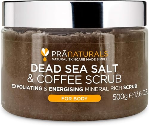 Pranaturals Totes Meer Peeling Körperpeeling mit Salz 500g