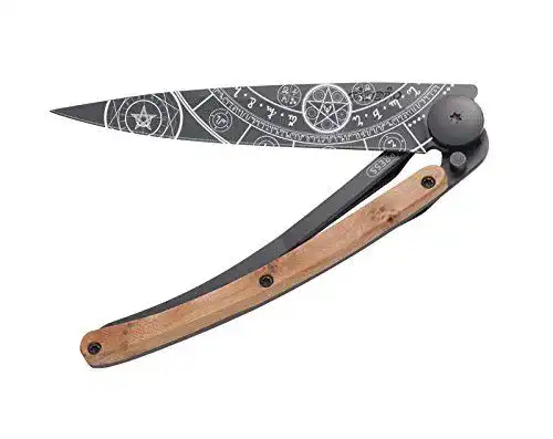 Deejo Taschenmesser Fantasy Zauberei, 37 g, AISI Stahl