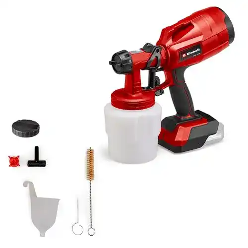Einhell Akku-Farbsprühsystem TC-SY 18/60 für Lacke und Lasuren