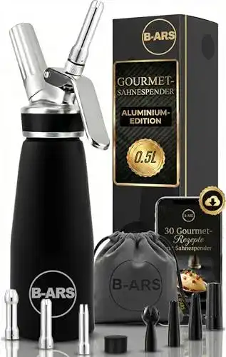 Sahnespender B-ARS Professioneller Sahnesyphon 500ml
