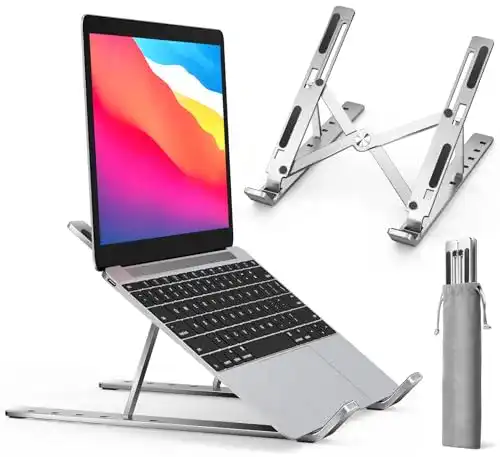 Höhenverstellbarer Laptop-Ständer von ivoler mit 6 Stufen