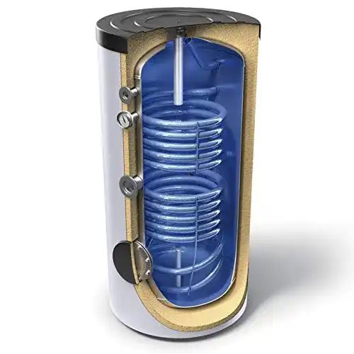 Warmwasserspeicher 200 Liter mit 2 Wärmetauschern von G2 Energy Systems