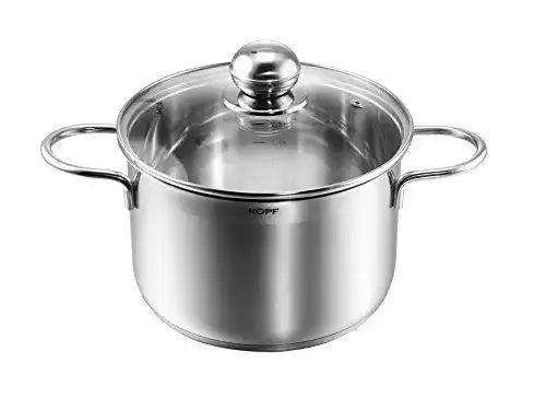 Kochtopf 24 cm Kopf 124627 Fleischtopf Josie mit Glasdeckel