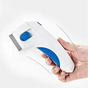 Elektrischer Läusekamm von BESTZY zur Bekämpfung von Flöhen und Läusen