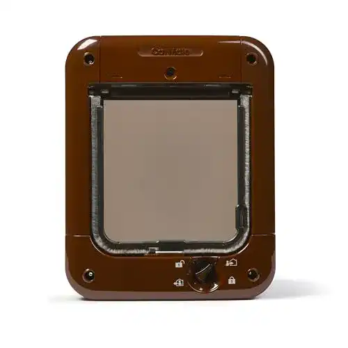 Katzenklappe mit Mikrochip von Cat Mate Rosewood 110413