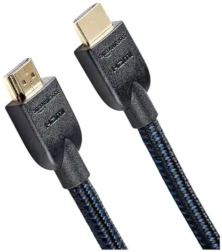HDMI-Kabel 3m von Amazon Basics, geflochten, schwarz