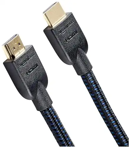 HDMI-Kabel 3m von Amazon Basics, geflochten, schwarz