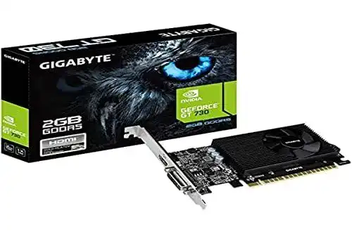 GeForce GT 730 von Gigabyte mit 2GB GDDR5 Speicher und HDMI/DVI