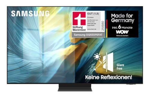 Samsung OLED S95F 55 Zoll (138 cm) 4K Fernseher mit Antireflexion