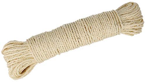 Lantelme Sisalseil 30 Meter – Naturseil für Katzenkratzbäume