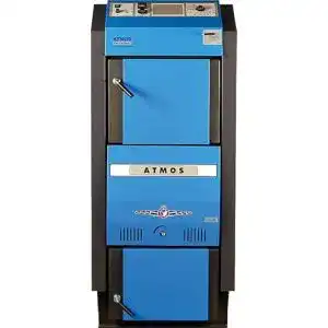 Holzvergaser Atmos DC 50 GSX Festbrennstoffkessel für Scheitholz