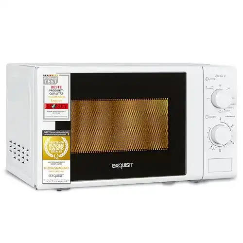 Mikrowelle mit Grill Exquisit MW 802 G, 1000 W, 700 W Leistung