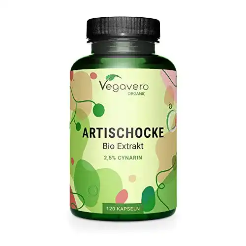 Artischocken Kapseln Vegavero BIO – Hochdosierter Extrakt aus Frankreich
