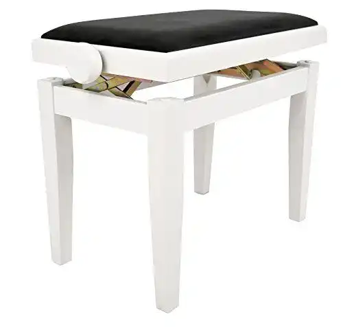 Navarrez Pianobank Elegance Mattweiß – NV42