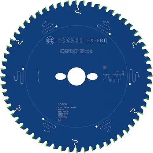 Kreissägeblatt 254×30 mm Bosch Professional für Holz mit 60 Zähnen