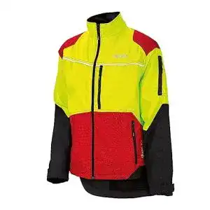 Forstjacke Kox Duro 2.0 in Rot/Gelb, Größe S