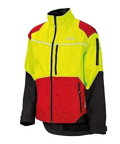 Forstjacke Kox Duro 2.0 in Rot/Gelb, Größe S
