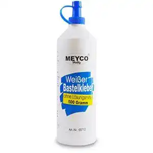 Bastelkleber Meyco 500 g – trocknet transparent, vielseitig einsetzbar